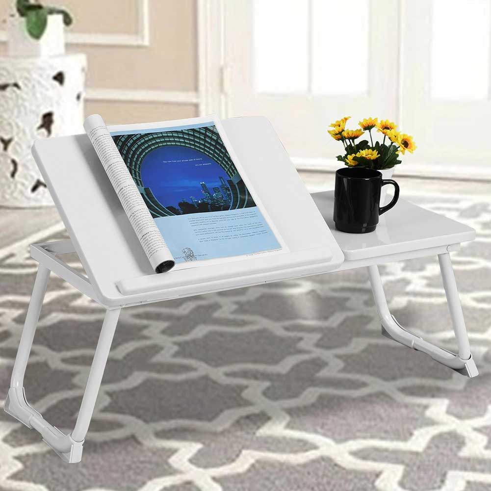 Tavolino Pieghevole e Portatile da Letto per PC Notebook Tavolo