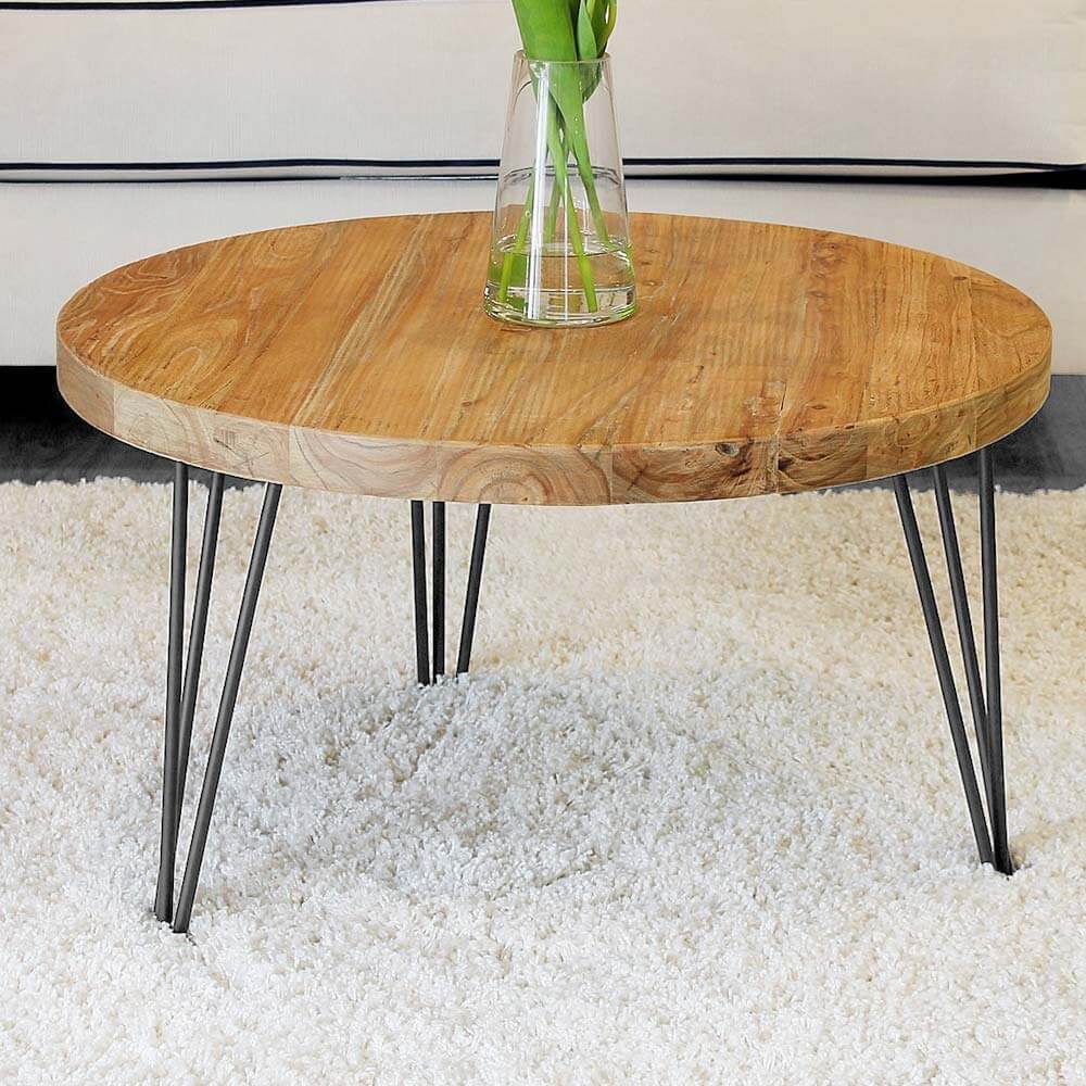 4x Gambe Piedi Tavolo Tavolino Panca Sedia 45cm Metallo Design Moderno