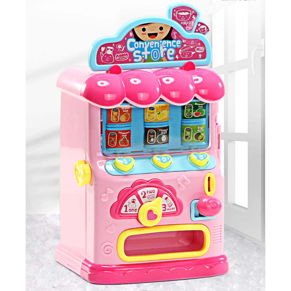 Distributore Dolci Playset Supermercato Giocattolo Bambini con Bambola