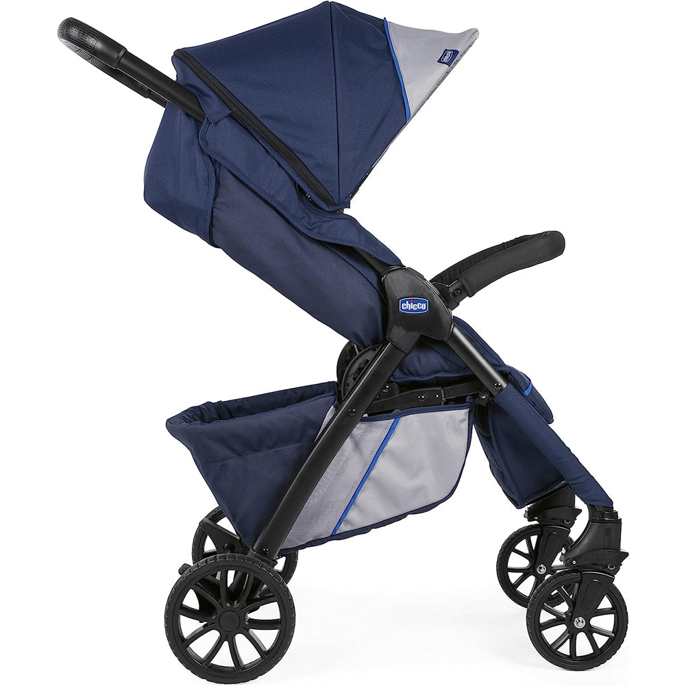 Chicco Passeggino Kwik.One Compatto Leggero Colore Blu Chiusura Facile Una  Mano