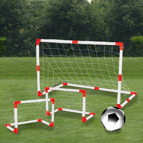 Set Di 2 Porta Calcio Bambini - Porte Da Calcio Incluse in Una Pratica  Borsa per