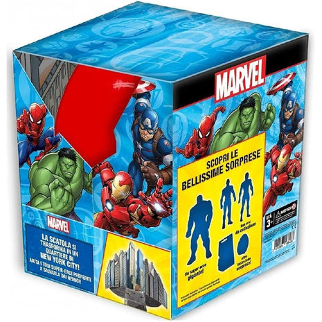 SCATOLE AVENGERS ASSEMBLE GADGET 12 PZ COMPLEANNO BAMBINI SUPER